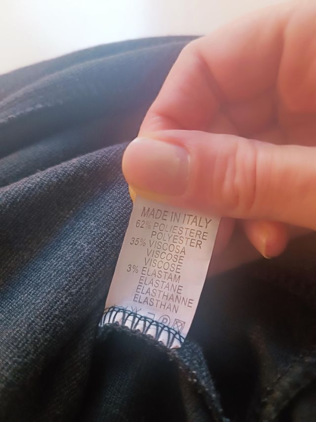 Vestito Vert De Rage nero a fasce S