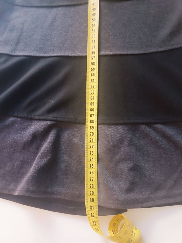 Vestito Vert De Rage nero a fasce S