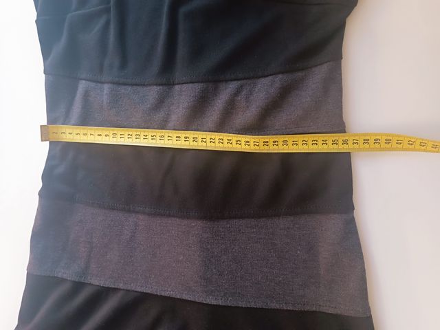 Vestito Vert De Rage nero a fasce S