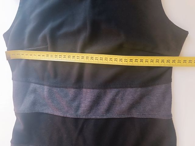 Vestito Vert De Rage nero a fasce S