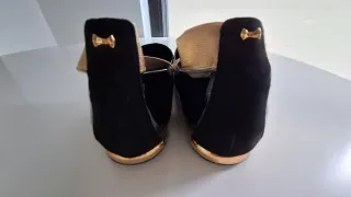 Zapatos Ted Baker Cencae Negro/Dorado Talla 41