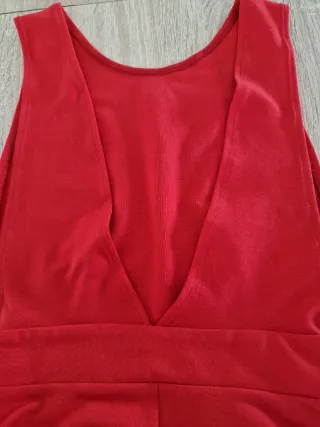 Vestido corto rojo