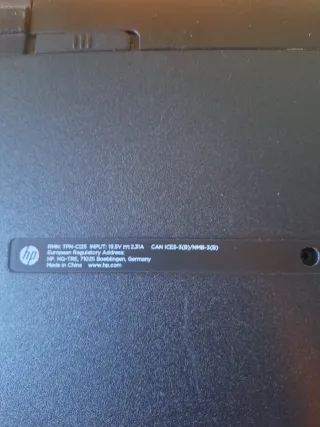 Ordenador HP Azul
