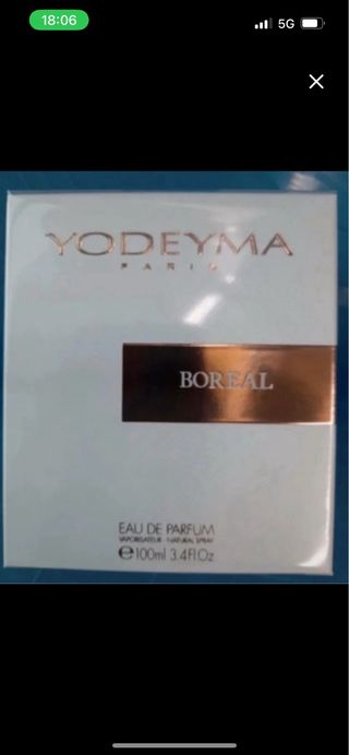 Perfume Yodeyma Boreal Eau de Parfum 100ml