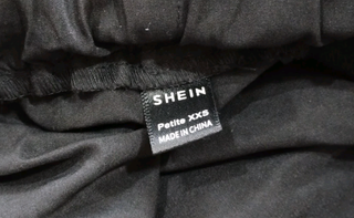 Pantaloni cargo Shein neri XXS
