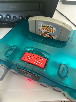 Nintendo 64 Clear Blue