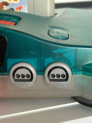 Nintendo 64 Clear Blue