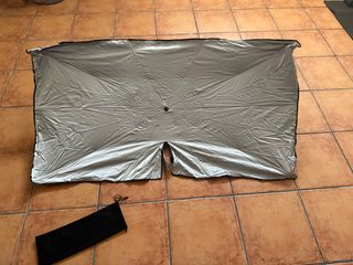 Parasol coche tipo paraguas