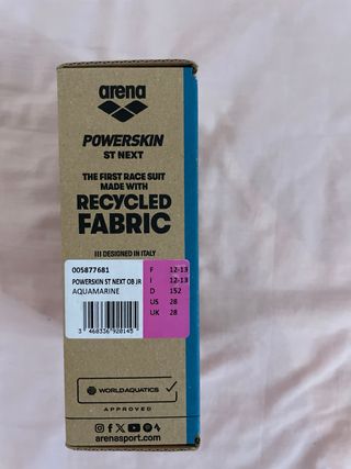 Traje de baño Arena Fastskin azul