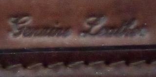 Borsa tracolla Genuine Leather marrone