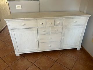 Mueble TV Ikea Blanco, estantería y aparador