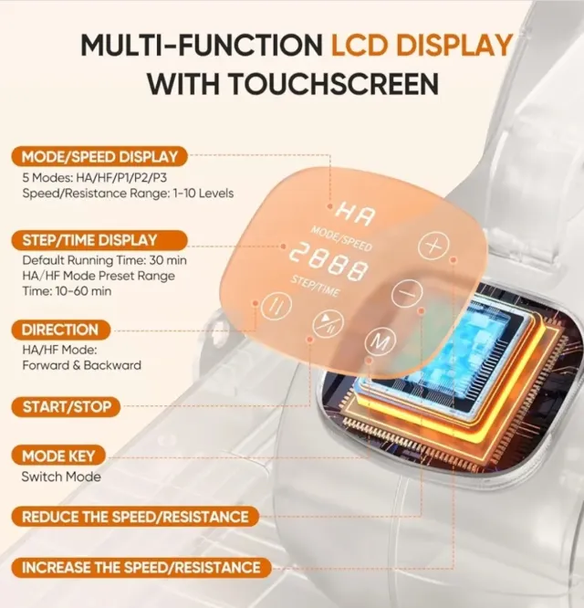 Mini Elíptica Eléctrica JF-J-18 - Nueva