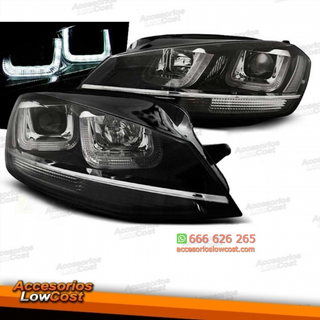 FAROS DELANTEROS CON DRL LED PARA VW GOLF VII, 11