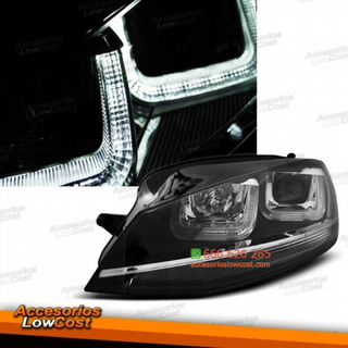 FAROS DELANTEROS CON DRL LED PARA VW GOLF VII, 11