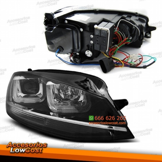 FAROS DELANTEROS CON DRL LED PARA VW GOLF VII, 11