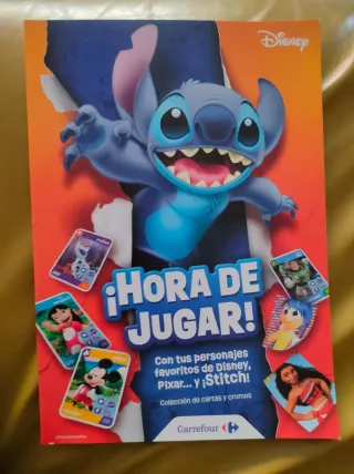 Cromos Disney Hora de Jugar Lilo & Stitch Pixar
