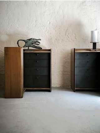 Mesitas noche Afra & Tobia Scarpa - Vintage 60s
