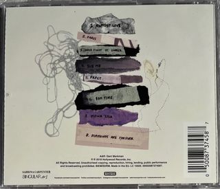 Sabrina Carpenter Cd Singular: Act I 