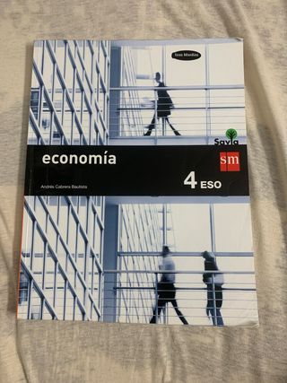 Economía. 4 ESO. Savia (Spanish Edition)