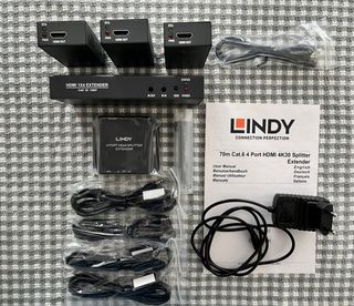 Splitter HDMI 70m LINDY 4 Puertos 4K