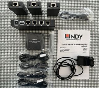 Splitter HDMI 70m LINDY 4 Puertos 4K