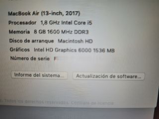 MacBook Air 2017 