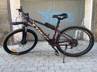 Bicicleta Eléctrica Morada