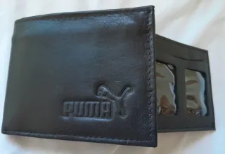 Billetera Puma Piel Negra