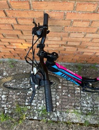 Bicicleta Weed Montaña Mujer Negra/Rosa