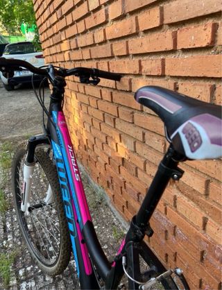 Bicicleta Weed Montaña Mujer Negra/Rosa