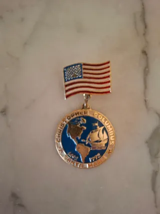 Pin V Centenario 1492-1992 Cristóbal Colón