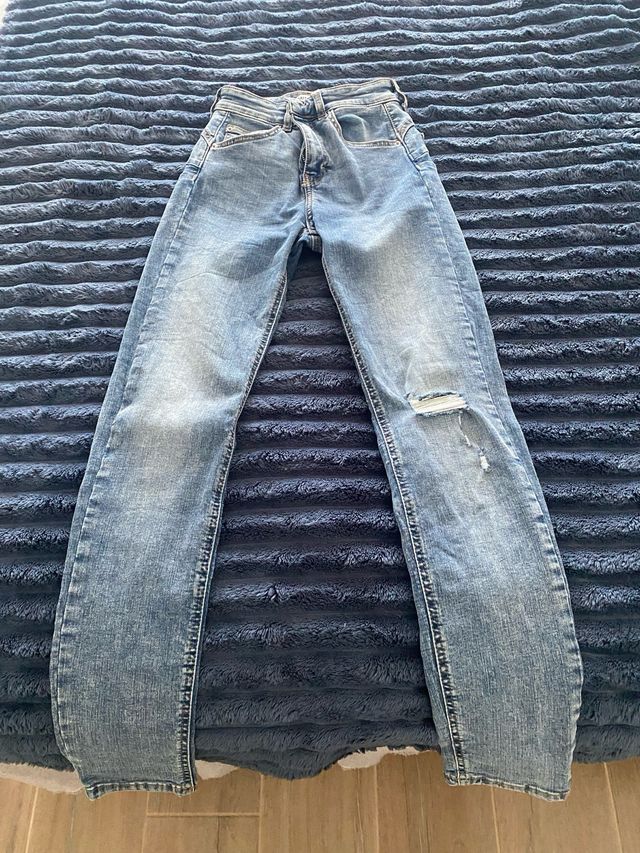 Pantalones vaqueros azules