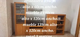  Conjunto mueble para  salon.