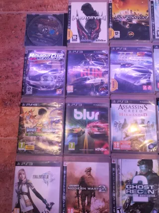 Lote Juegos PS3