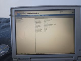 Computer portatile vintage Toshiba Tecra 730XCDT
