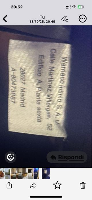 Tracolla Calvin Klein Jeans uomo nera