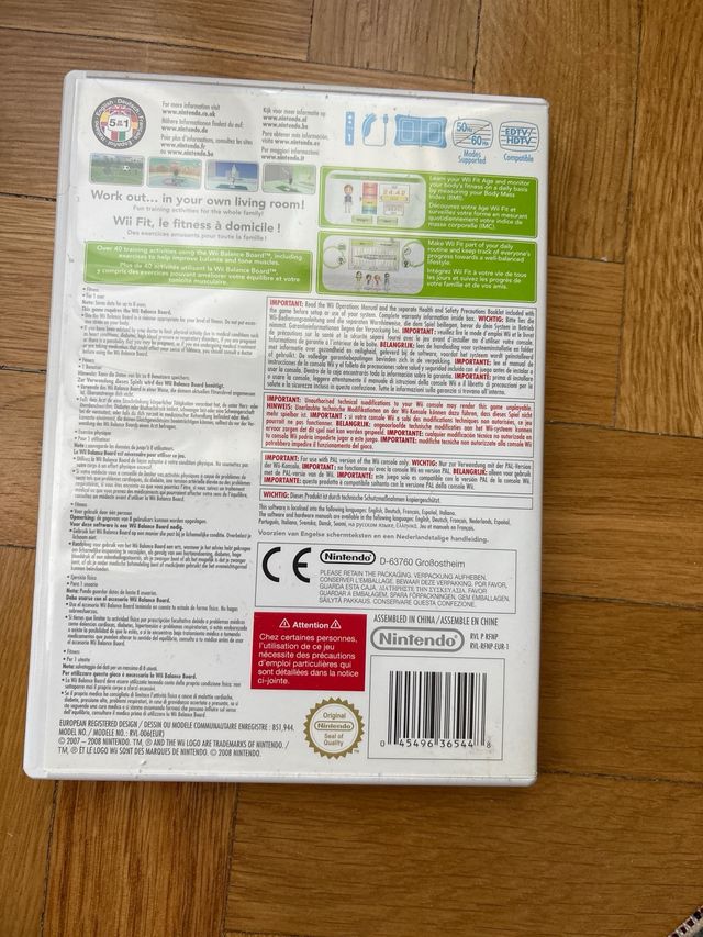 Nintendo Wii Fit Balance Board + Juego