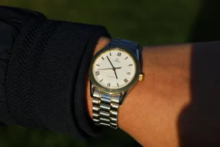 Omega Speedmaster Clásico Heritage Oro/Plata