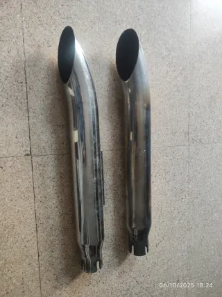 Colas Tubo Escape Harley Davidson Dyna