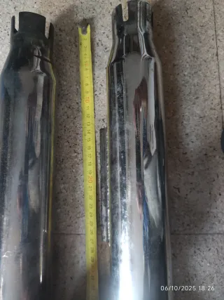 Colas Tubo Escape Harley Davidson Dyna