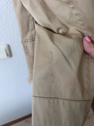 Chaqueta sahariana beige