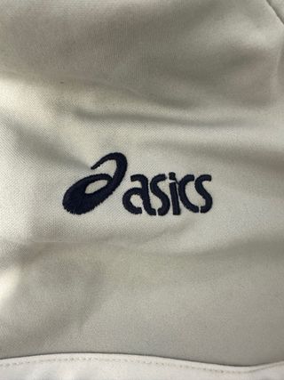 Vintage Asics Felpa Sportiva Blu/Grigio