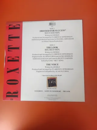 Vinilo Roxette Dressed for Success