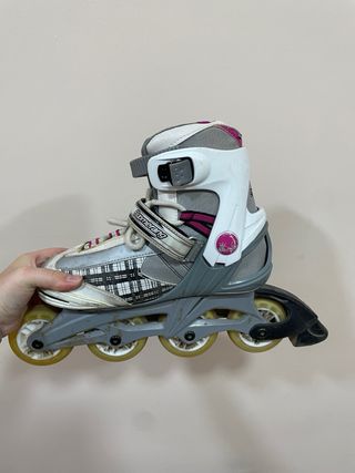Patines en línea y protecciones