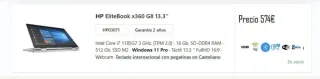 HP EliteBook x360 G8 13.3 Intel i7 16GB RAM