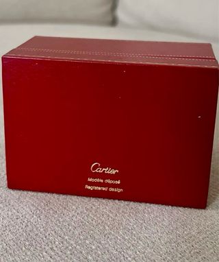 Cartier Tank Vermeil PM Esfera Negra