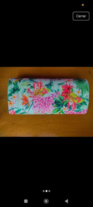 Bolso de ceremonia floral