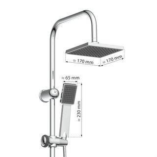 EISL Easy Energy DX12004-A Conjunto de ducha sin g