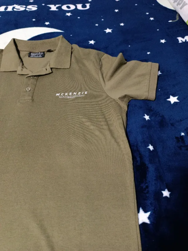 Polo MCKENZIE verde oliva