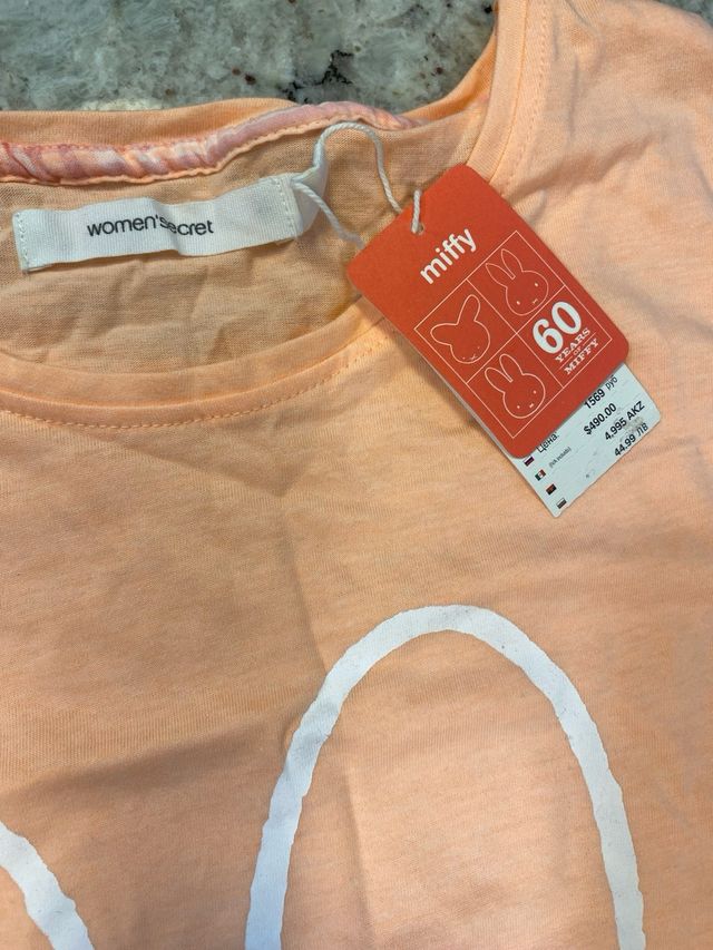 Pijama Miffy Women'secret Naranja